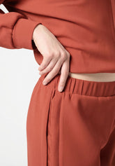 Pantalone in Tessuto Tecnico Modal Boarding Pass - Terracotta - Terracotta | Oroblù