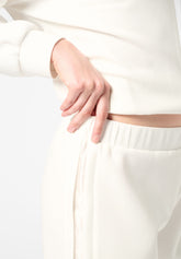 Pantalone in Tessuto Tecnico Modal Boarding Pass - Avorio - Ivory | Oroblù