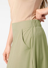 Gonna in Tessuto Tecnico Leggero ed Elasticizzato New Travel - Militare - Military | Oroblù