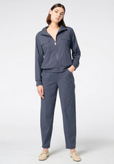 Pantalone in Tessuto Tecnico Leggero ed Elasticizzato New Travel - Blu - Blue | Oroblù