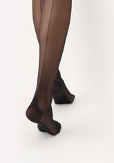 Autoreggente Velata Riga Up 20 - Nero - Black | Oroblù