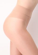Collant Velatissimo Effetto 0 denari con Corpino Modellante V-SLIM Zero - Nudo Naturale - Transparent | Oroblù