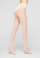 Collant Velato effetto Tulle con Micro Pois Plumetis 30 - Bianco Lana - Wool | Oroblù