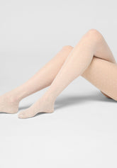 Collant Velato effetto Tulle con Micro Pois Plumetis 30 - Bianco Lana - Wool | Oroblù