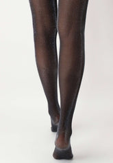 Collant Velato ed Elegante Diamonds - Nero - Black/silver | Oroblù