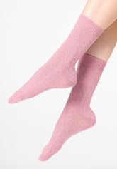 Calzino in Lana e Cashmere Gwen - Peony - Peony 12 | Oroblù
