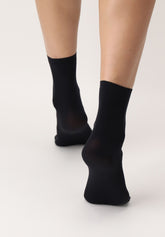 Blickdichte Söckchen All Colors 50 - Schwarz - Black | Oroblù
