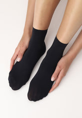 Blickdichte Söckchen All Colors 50 - Schwarz - Black | Oroblù