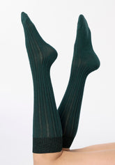 Gambaletto Coprente in Lana Alpaca e Cotone Jasmine - Verde Foresta 2 - Forest 2 | Oroblù