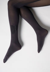 Collant Coprente con Strass Charm 50 - Nero - Black | Oroblù