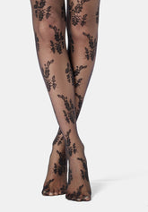 Collant Velato effetto Pizzo Ethereal 20 - Nero - Black | Oroblù