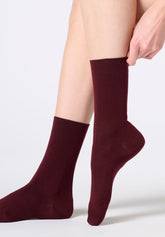 Calzino in Lyocell Soft Perfect Comfort - Bordeaux 11 - Bordeaux 11 | Oroblù