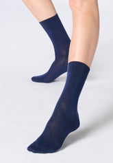 Calzino in Lyocell Soft Perfect Comfort - Blu - Blue | Oroblù