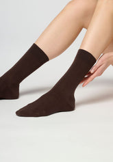 Calzino in Lyocell Soft Perfect Comfort - Cioccolato 3 - Chocolate 3 | Oroblù