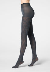 Blickdichte Strumpfhose Geoline 50 - Metal - Metal 2 | Oroblù