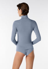 Maglia Dolcevita Manica Lunga in Micromodal e Cashmere Perfect Cashmere - Carta da Zucchero - Sugar paper | Oroblù