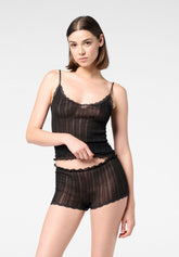 Culotte in Filo di Scozia Luxe - Nero - Black | Oroblù