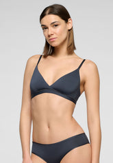 Reggiseno senza ferretto in Eco-Microfibra Elasticizzata Skinwear - Hematite - Hematite 1 | Oroblù