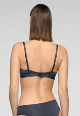 Reggiseno senza ferretto in Eco-Microfibra Elasticizzata Skinwear - Hematite - Hematite 1 | Oroblù