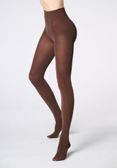 Blickdichte Strumpfhose Different 80 - Dunkelbraun - Dark brown | Oroblù