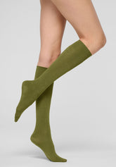 Gambaletto Coprente in Modal e Cashmere Cheryl - Verde - Botanic | Oroblù