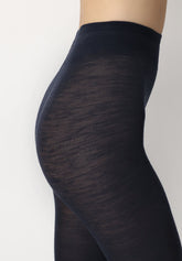 Collant Coprente in Lana superwash Nives - Blu 11 - Blue 11 | Oroblù