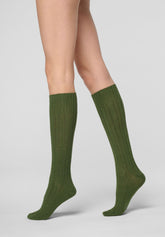 Gambaletto Coprente in Lana e Cashmere Nancy - Verde - Botanic | Oroblù