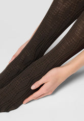 Opaque Knee-Highs Geoline 50 - Chocolate 3 - Chocolate 3 | Oroblù