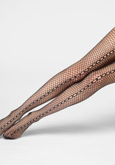 Collant a Rete Etherea Mesh - Nero - Black | Oroblù