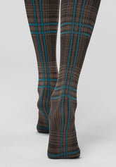 Opaque Knee-Highs Scottish Flair 60 - Brown 4 - Brown 4 | Oroblù