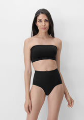 Top a fascia senza cuciture Bandeau Dolcevita - Nero - Black | Oroblù