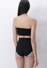 Top a fascia senza cuciture Bandeau Dolcevita - Nero - Black | Oroblù