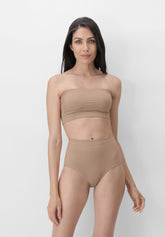 Top a fascia senza cuciture Bandeau Dolcevita - Neutro - Neutre | Oroblù
