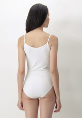 Body con Spalline Sottili Dolcevita - Bianco - White | Oroblù