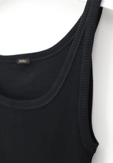 Canotta in Modal Elasticizzato Perfect Line Rib - Nero - Black | Oroblù