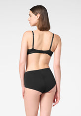 Culotte in Eco-Microfibra Elasticizzata Skinwear - Nero - Black | Oroblù